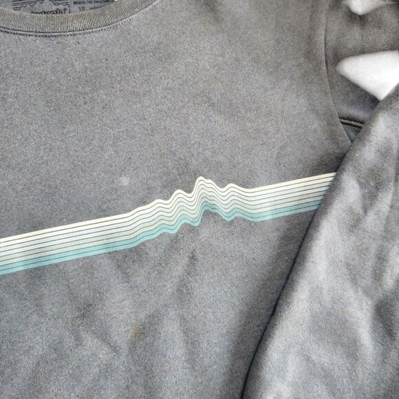 Patagonia Sweatshirt Mens Small Uprisal Crew Gray Pullover Shirt Top - Picture 5 of 7